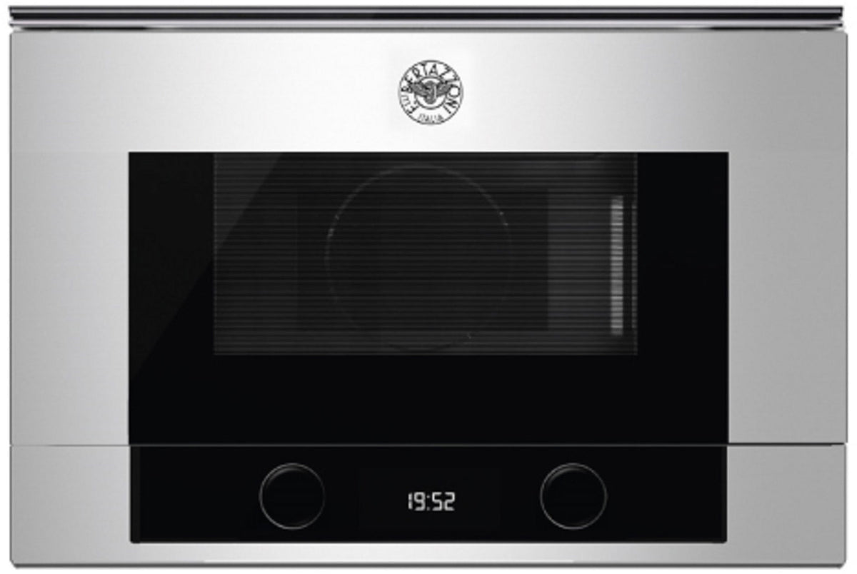 BERTAZZONI F383MODMWSGNE 60x38cm Electric Multifunction Oven with combi-Microwave cooking in Black Glass