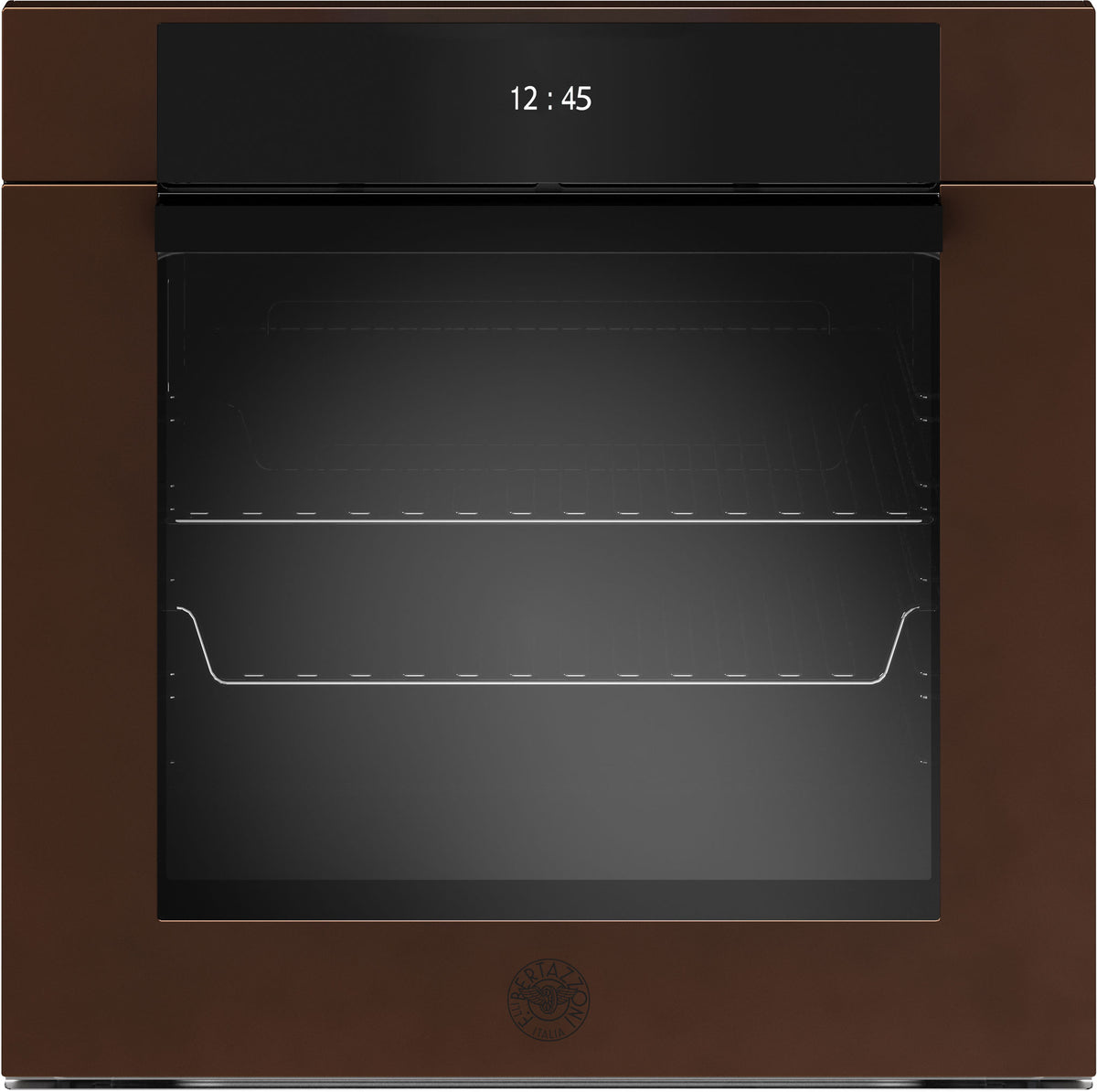 BERTAZZONI F6011MODVPTC 60cm Electric Multifunction Oven with steam cooking and Pyrolytic cleaning in Copper